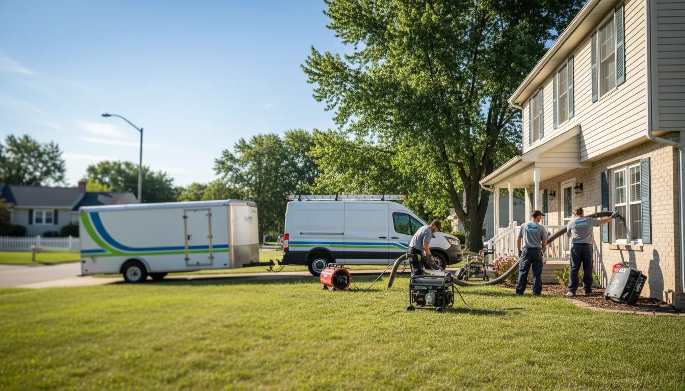Flooded Basement Restoration And Cleanup With Repair in Sabin, MN near me